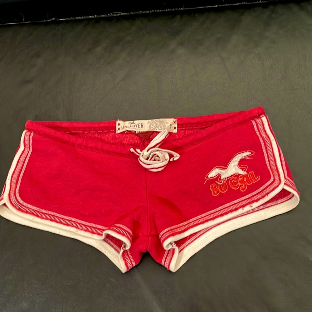Hollister Embroidery Booty Shorts
